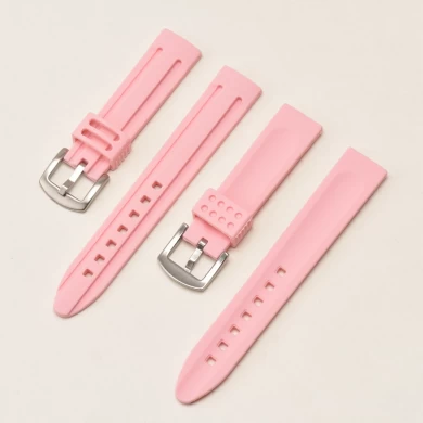 CBUS05 18mm 20mm 22mm 24mm Candy Color Silicone Watch Strap