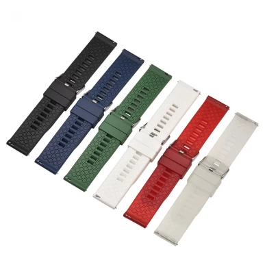 CBUS203 22mm 그라디언트 TPU 시계 밴드 Correa de reloj Watchbands With Quick Release Spring Bars