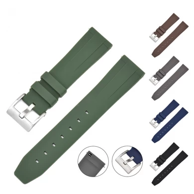 CBUS204 New Design 18mm 20mm 22mm High Quality Eco-friendly Sport Silicone Strap Watch Bands