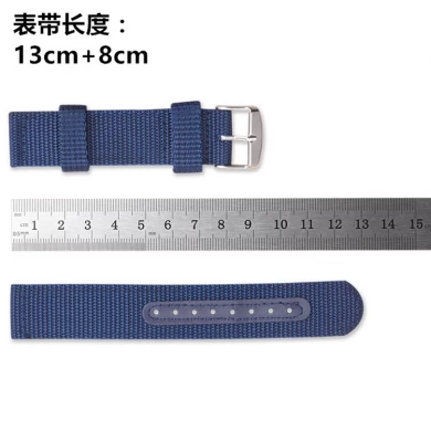 CBUS30 OEM 18mm 20mm 22mm 24mm Camo Fabric Nylon Watch Strap