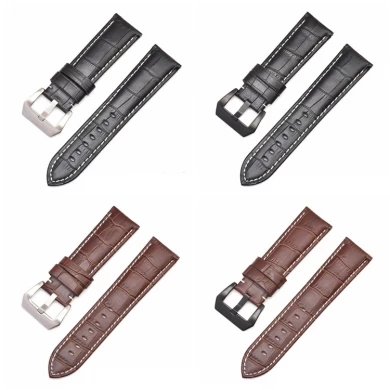 CBUS302-PDH2 Luxury 20mm 22mm 24mm 26mm Genuine Leather Watch Band