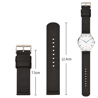 CBUS32 en gros 18 mm 20 mm 22 mm 24 mm toile bracelet de montre en nylon