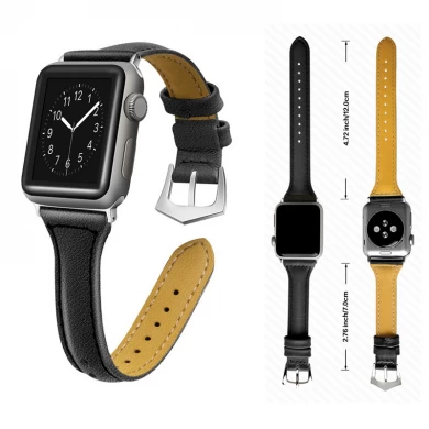 CBWB38 iWatch Genuine Leather Wristband Replacement Strap