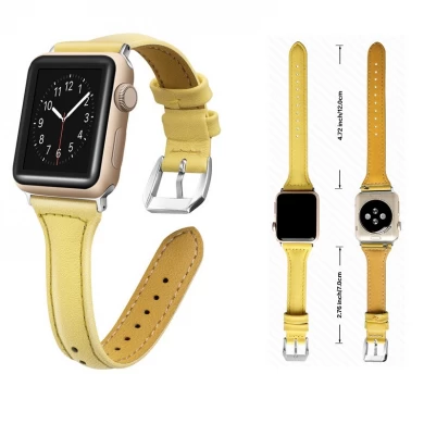 CBWB39 Apple Watch Klasyczny skórzany pasek na nadgarstek