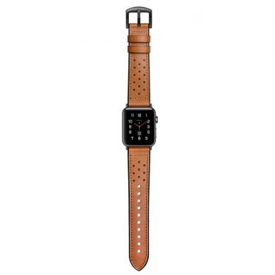 CBWB62 -Kalb echtes Leder -Silikon -Uhr -Band für Apfel Uhr 49 mm 45 mm 41 mm 44 mm 42 mm 42 mm 38 mm