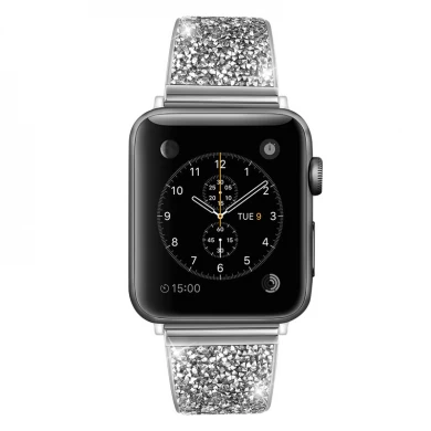 CBWB70 Trendybay Bling Jewelry  Rhinestone Stainless Steel Strap For Apple Watch 4 3 2 1