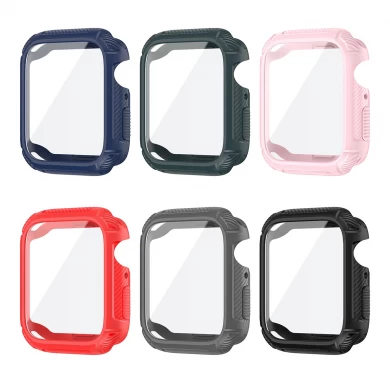 CBWC11 All Around Hard PC Watch Protective Cover For Apple Watch Case With Screen Protector