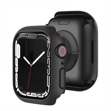 CBWC16 PC Tampon Koruma Kapağı Apple Watch Serisi 8 7 41mm 45mm için Akıllı Saat Kılıfları