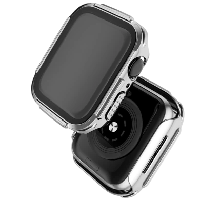 CBWC26 PC 유리 표지 Apple Watch Case 40mm 44mm 41mm 45mm 용 화면 보호기