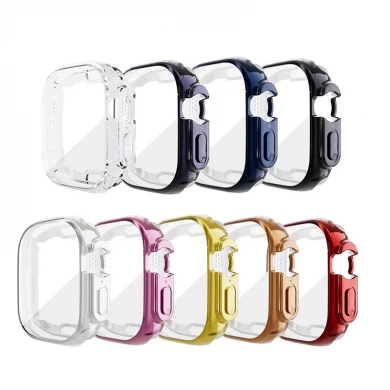 CBWC33 Ultra Thin Cover Full Complelate Electroplating TPU for Apple IWatch Ultra 49mm