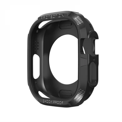 CBWC34 Şok geçirmez TPU İzle Kapak Apple Watch Ultra Case 49mm için Koruma Kılıfı
