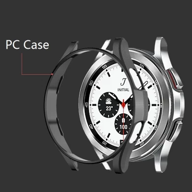CBWPC-03 PC Frame Shell Watch Protector Case For Samsung Galaxy Watch 4 40mm 44mm Watch4 Classic 42mm 46mm