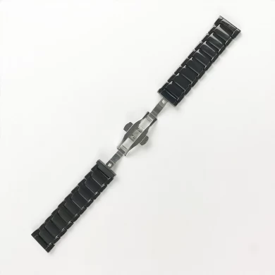 CBWT04 Trendybay Chain Bracelet 22mm Watchband Ceramics Watch Band