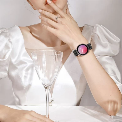 CBWT11 Venta caliente de lujo Smart Watch Correa de pulsera de metal 20mm 22mm Banda de reloj de acero inoxidable