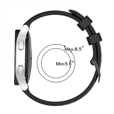 CBWT18-B 20mm Silikon Saat Bandı Samsung için Huawei için Akıllı Saat Kayışları