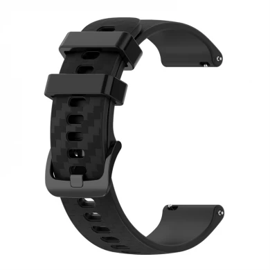 CBWT18-B 20mm Silikon Saat Bandı Samsung için Huawei için Akıllı Saat Kayışları