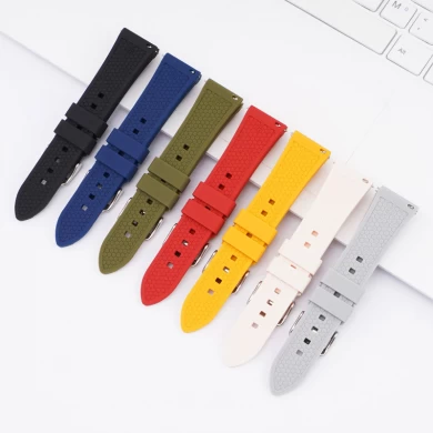 CBWT24 22 mm 24 mm Quick Release Silicone Watch Bands voor Samsung/Huawei/Garmin