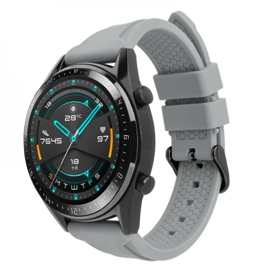 CBWT24 22 mm 24 mm Schnellfreisetzungs -Silikon -Uhrenbänder für Samsung/Huawei/Garmin