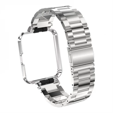 CBXM-W05 Solid Metal Stainless Steel Watch Band Strap For Xiaomi Redmi Mi Watch 2 Lite