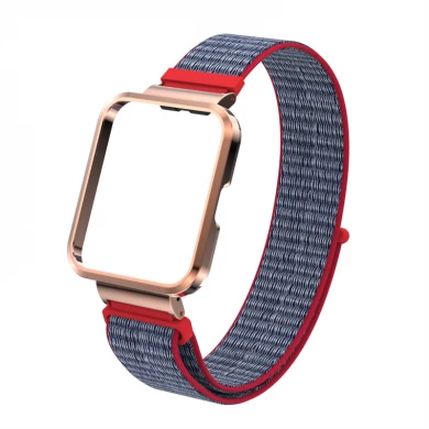 CBXM-W08 Magic Paste Haken und Loop gewebte Nylonschleife Uhrengurt für Xiaomi Redmi Mi Uhr 2 Lite