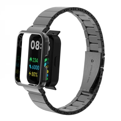 CBXM-W10 Band de montre en acier inoxydable pour Xiaomi Mi Redmi Watch 2 Lite