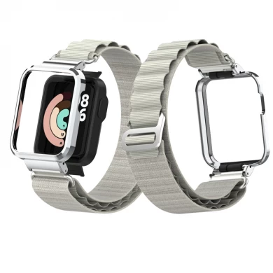CBXM-W11 Stretchy Rugged Alpine Loop Nylon Watch Band For Xiaomi Mi Watch Lite