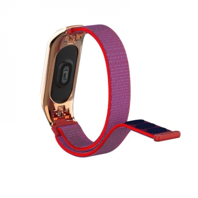 Cinturini cinturino in nylon intrecciato colorato con cinturino Xiaomi Mi Band 3