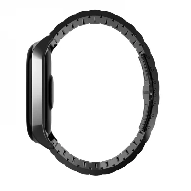 Cinghia del braccialetto in acciaio inossidabile con fibbia a farfalla CBXM314 per Xiaomi Mi Band 3