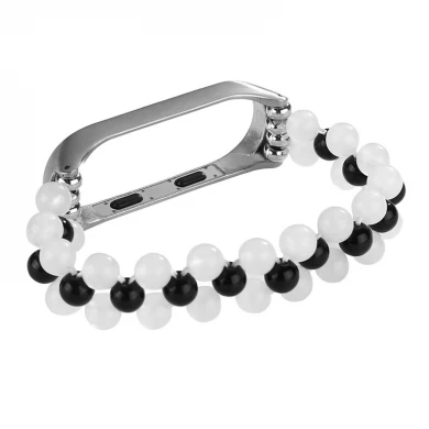 CBXM348 Trendybay Frauen Mädchen Mode Perlen Elastische Armband Für Xiaomi Mi Band 3