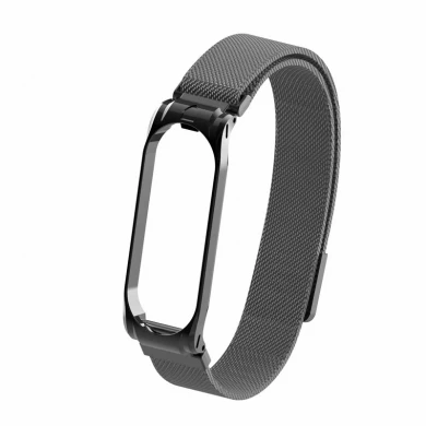 CBXM401 Magnetic Milanese Loop Watch Band Strap For Xiaomi Mi Band 4
