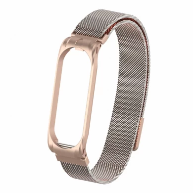 CBXM401 Magnetic Milanese Loop Watch Band Strap For Xiaomi Mi Band 4