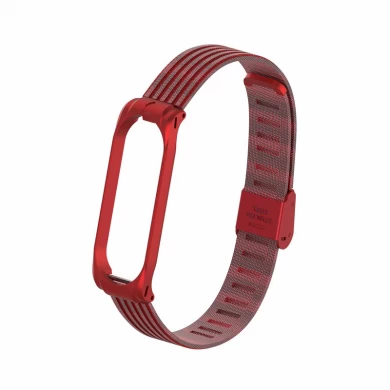 CBXM404 Luxe mesh roestvrij stalen pols horlogebandje voor Xiaomi Mi Band 4
