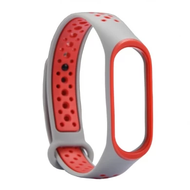 CBXM410 Breathable Sport Rubber Watch Strap For Xiaomi Mi Band 4