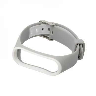CBXM412 Bracelet en silicone souple avec boucle en métal et boucle pour Xiaomi Mi Band 4