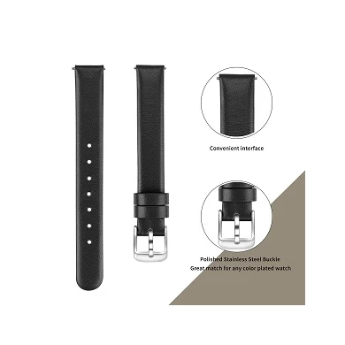CBXM421 Xiaomi Mi Band 3 4 Smart Watch Leather Strap