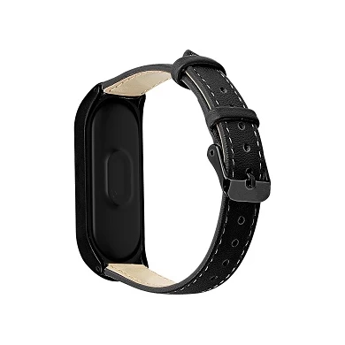 Bracelets de montre en cuir CBXM424 pour Xiaomi Mi Band 4 3