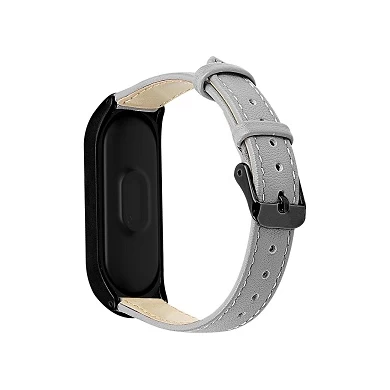 CBXM424 lederen horlogebanden voor Xiaomi Mi Band 4 3