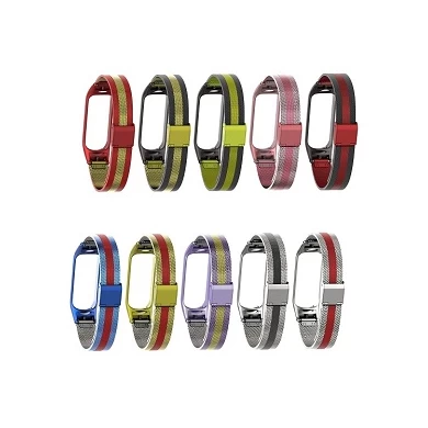 Cinturino Smart Watch in acciaio inossidabile CBXM438 per cinturino Xiaomi Mi 4 3