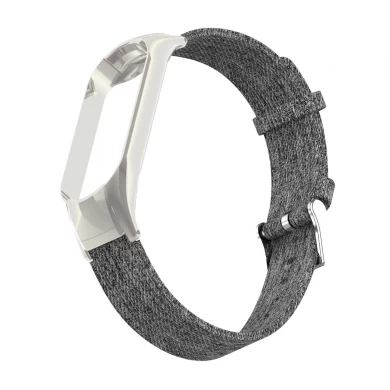 Cinturini per orologi in tela di jeans CBXM515 per cinturino intelligente Xiaomi Mi Band 5