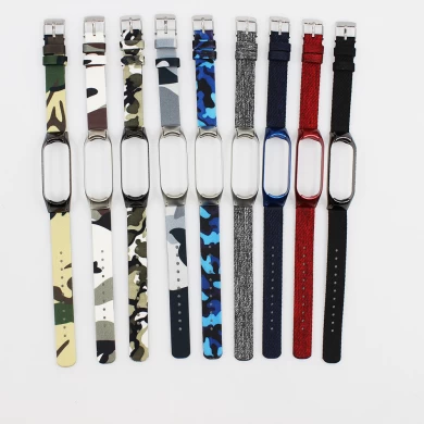 Cinturini per orologi in tela di jeans CBXM515 per cinturino intelligente Xiaomi Mi Band 5