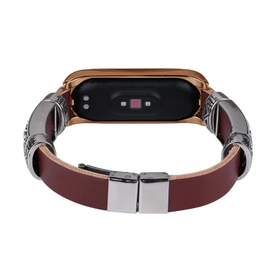 CBXM526 Retro Butterfly Buckle Replacement Wristband Strap For Xiaomi Mi Band 5