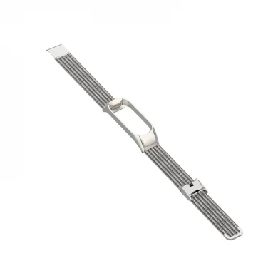 CBXM544 Cinturino da polso in acciaio inossidabile con cinturino in metallo Mi Band 5 per Xiaomi Mi Band 5 Correa