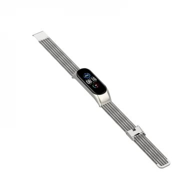 CBXM544 Cinturino da polso in acciaio inossidabile con cinturino in metallo Mi Band 5 per Xiaomi Mi Band 5 Correa