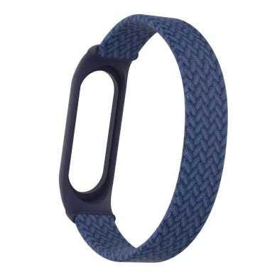 CBXM565 Elastic Bracelet Braided Solo Loop Strap For Xiaomi Mi Band 3 4 5 Wristband