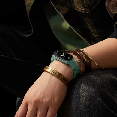 CBXM7-03 Camouflage Wristbands Silicone Watch Bands Correa Strap For Xiaomi Mi Band 7 Original