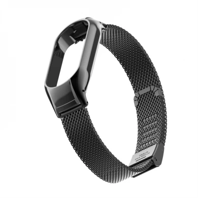 CBXM7-05 Watch Metal Stainless Steel Strap For Xiaomi Mi Band 7 Miband 7