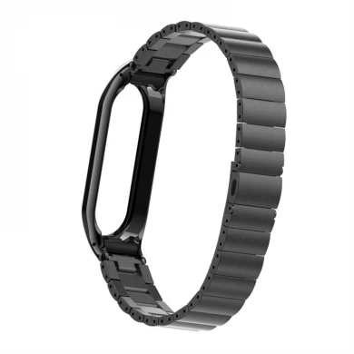 CBXM7-08 Edelstahl-Uhren-Bänder Metallgurt für Xiaomi Mi Band 7 Global Version NFC