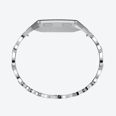 Chic Design Fitbit ionique Bling Strass Bracelet en métal de remplacement