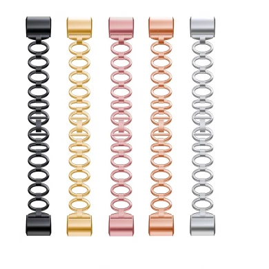 Fitbit carga 2 pulsera de acero inoxidable correa de reloj inteligente