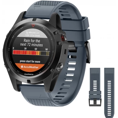 Garmin Fenix  Multi Colors Silicone Replacement Watch Band